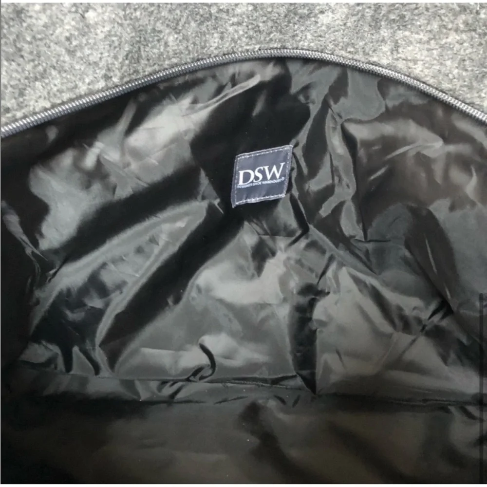 DSW Weekender Faux Leather Vacation Bag